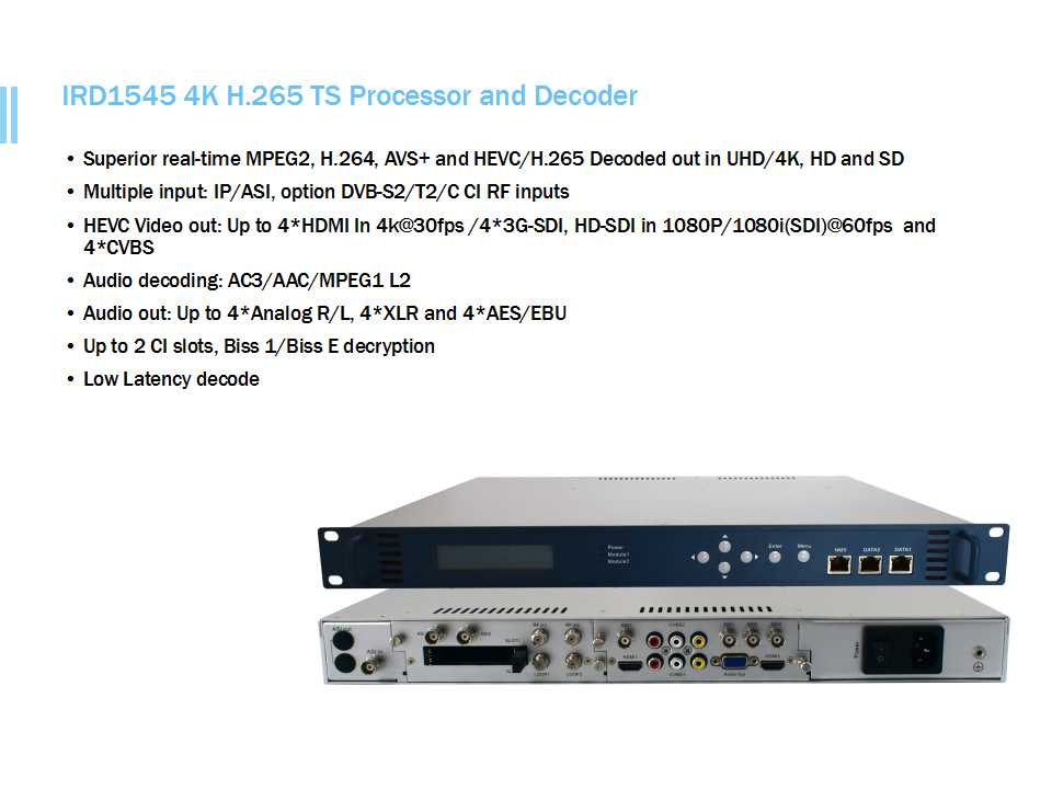 Профессиональный декодер Full HD .jpg Professional Full HD Decoder
.jpg